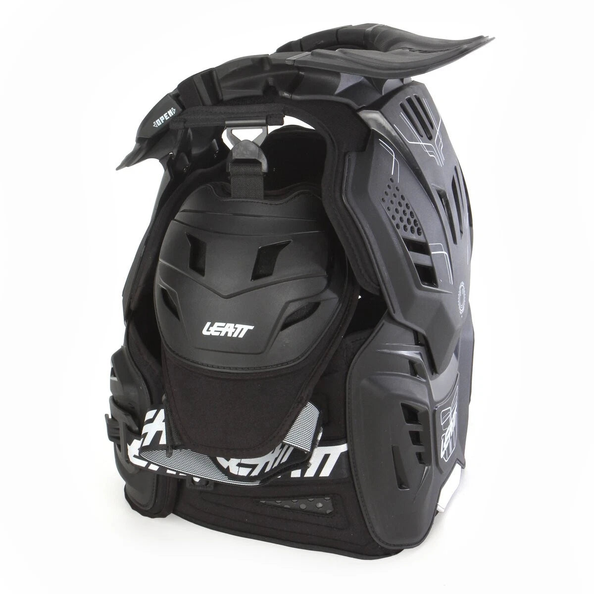 מגן גוף Leatt Fusion 3.0 Black