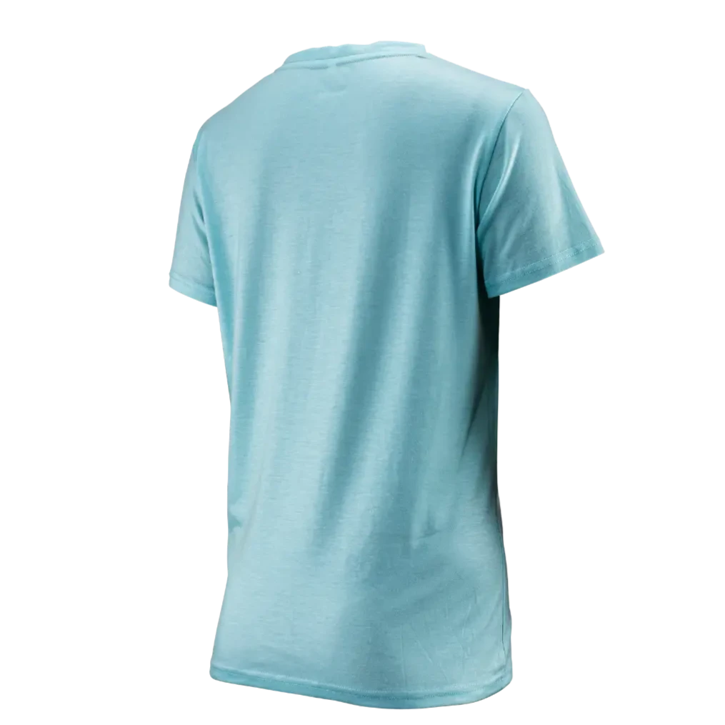 חולצה קצרה נשים Premium Teal - Leatt