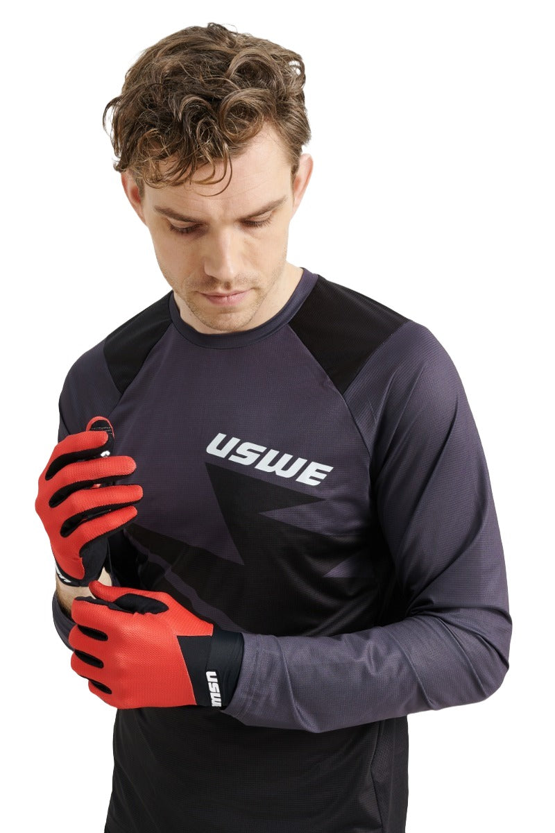 חולצת רכיבה ארוכה גברים Berg MTB - USWE