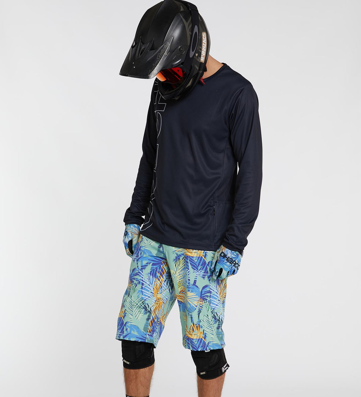 חולצת רכיבה ארוכה גברים Gravity Shadow - DHaRCO