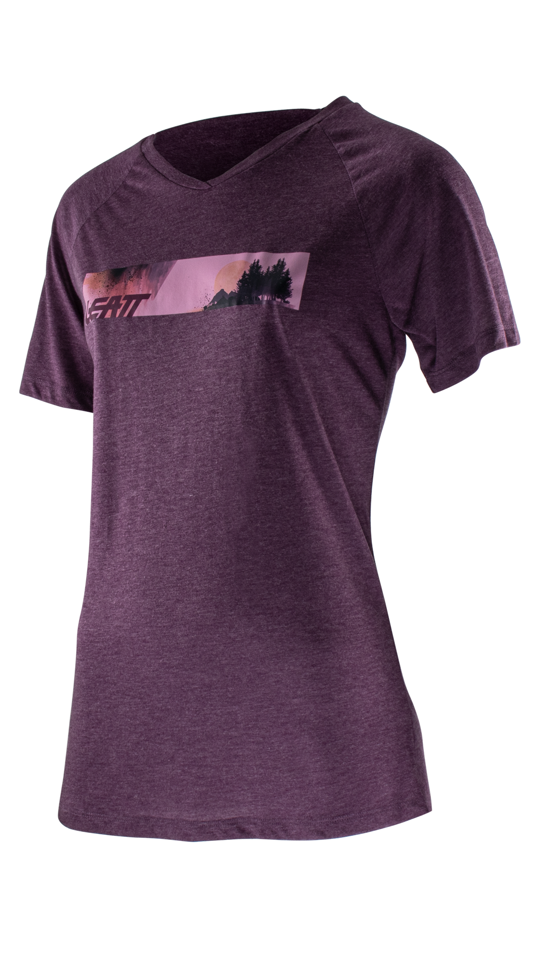 חולצת רכיבה קצרה נשים MTB AllMtn 2.0 - Leatt