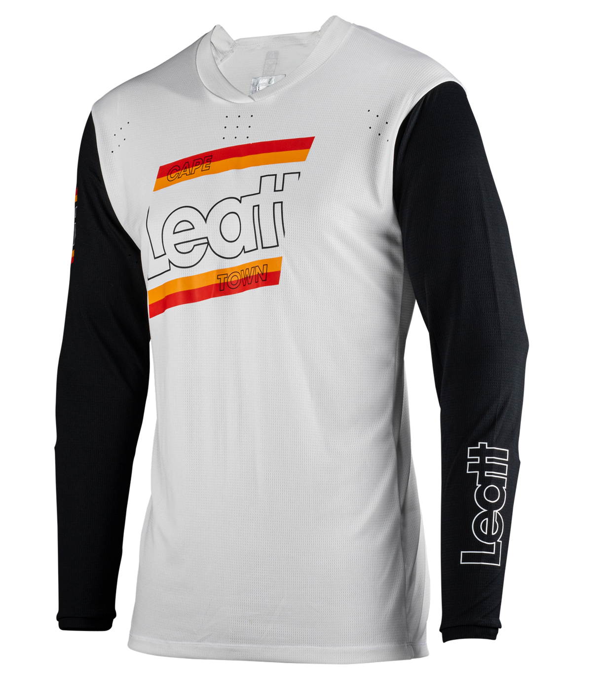 חולצת רכיבה ארוכה גברים MTB Enduro 4.0 White - Leatt