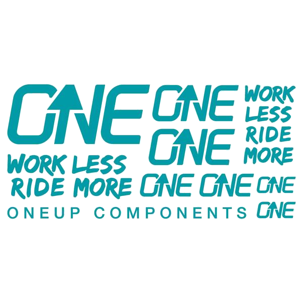 OneUp DECAL KIT Turquoise - OneUP