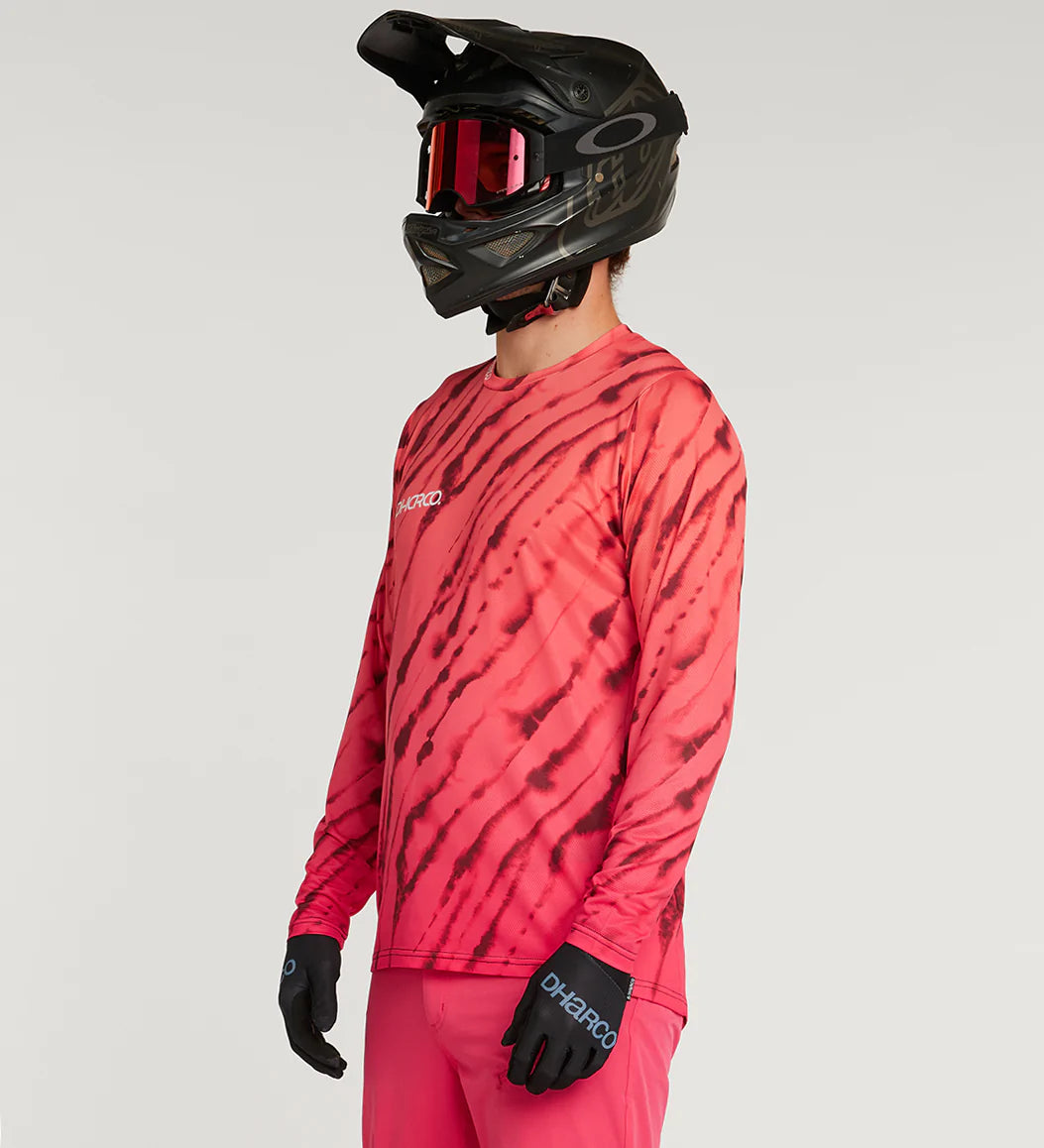 חולצת רכיבה ארוכה גברים Gravity Val Di Sol - DHaRCO