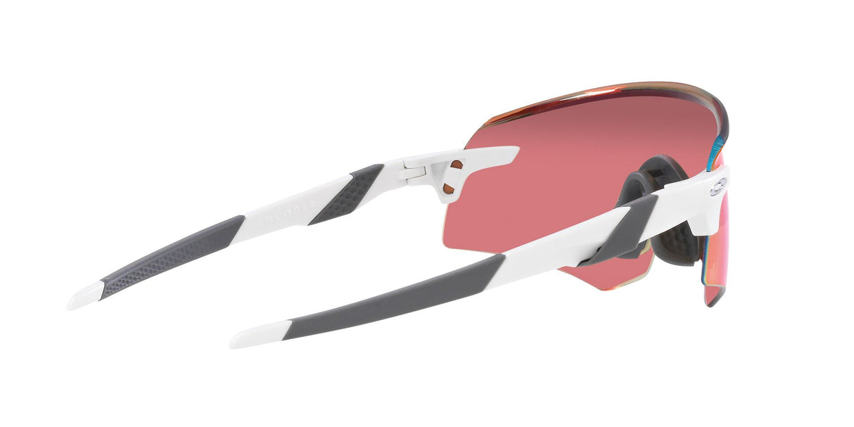 משקפי שמש Oakley Encoder Prizm Trail Torch Lenses, Matte White Frame - Oakley