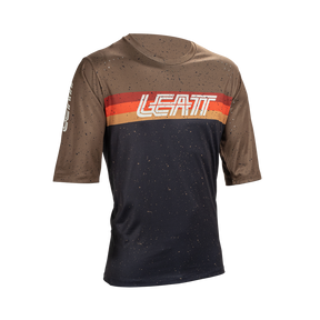 חולצת רכיבה קצרה MTB Enduro 3.0 Black - Leatt