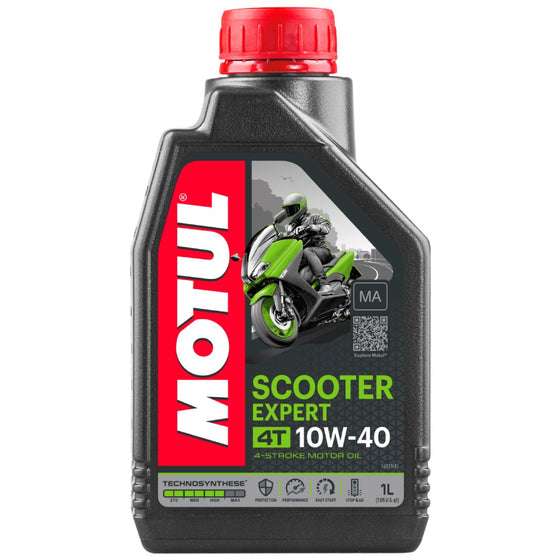 SCOOTER EXPERT שמן טכנוסינתטי 10W40 1L מבית MOTUL - MOTUL