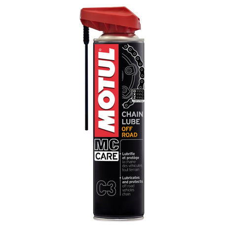 תרסיס לשימון שרשרת לאופנועי שטח C3 CHAIN LUBE MOTUL - MOTUL