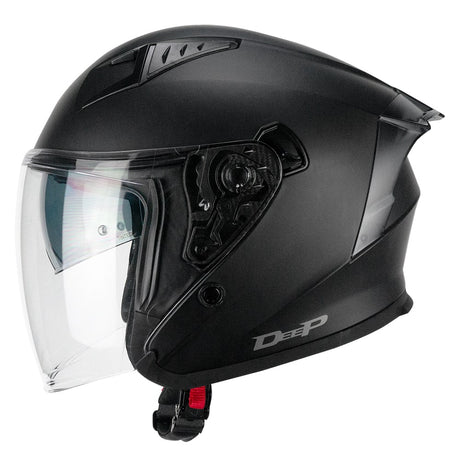 קסדת כביש 3/4 CGM 127 DEEP שחור מט - CGM