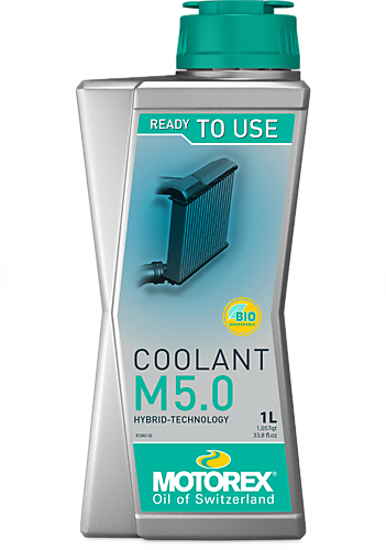 מים לרדיאטור 4ליטר MOTOREX COOLANT M5.0