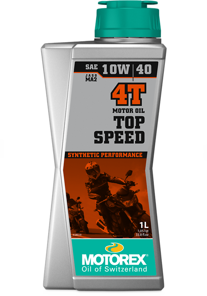 שמן מנוע סינתטי 4ליטר MOTOREX TOP SPEED 4T 10W40
