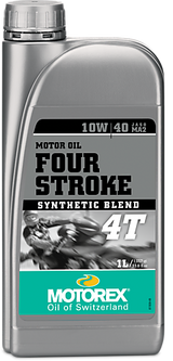 FOUR STROKE 4T 10W/40 MA2 | שמן מנוע חצי סינתטי - ליטר - MOTOREX