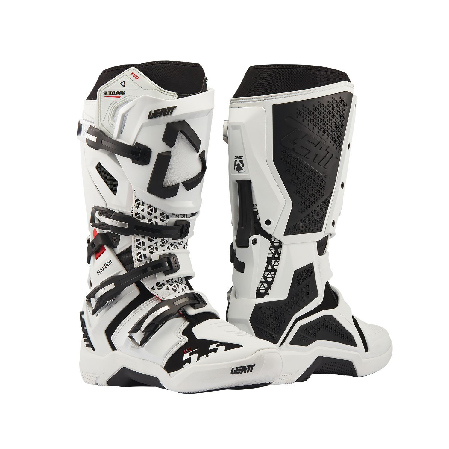 מגף 5.5 FlexLock Evo White - Leatt