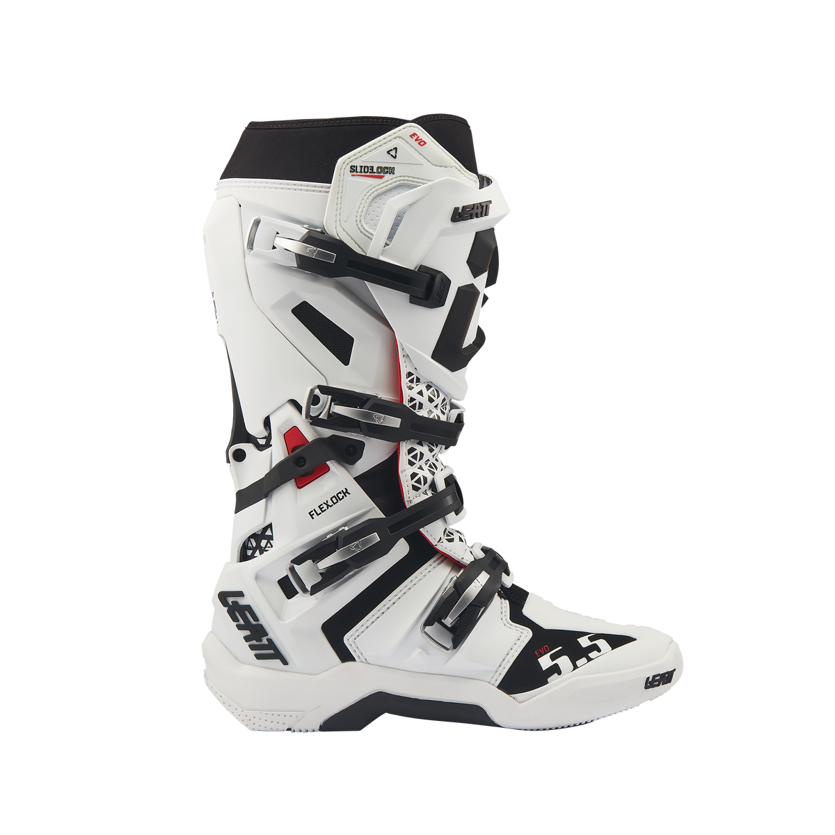מגף 5.5 FlexLock Evo White - Leatt