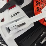 מגף 5.5 FlexLock Evo White/Orange - Leatt