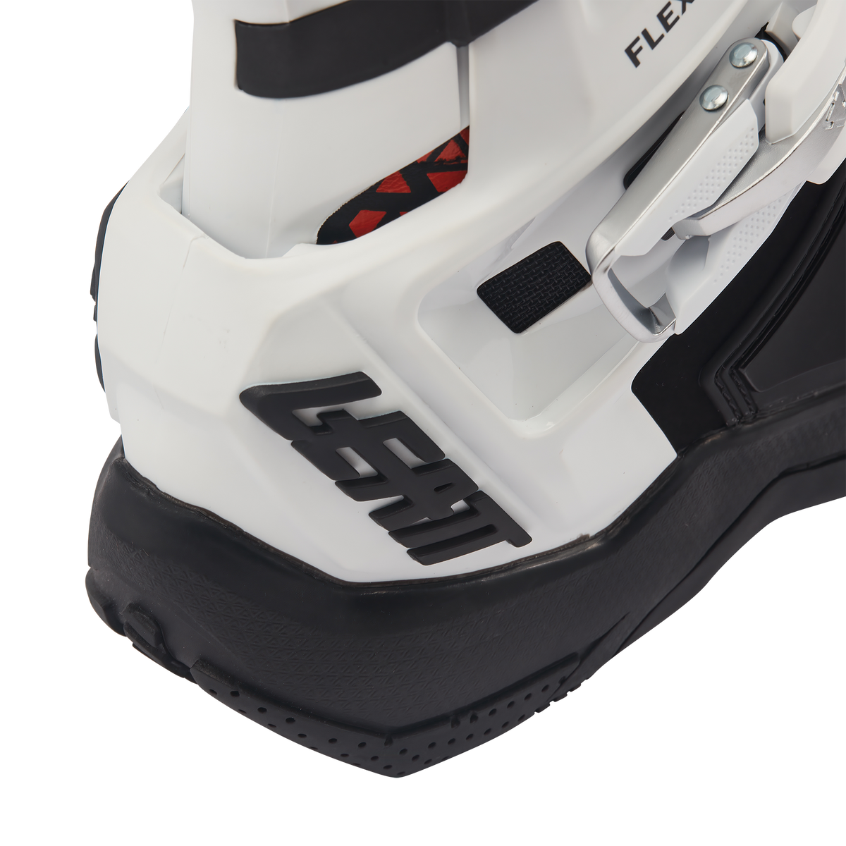 מגף 5.5 FlexLock Evo White/Orange - Leatt