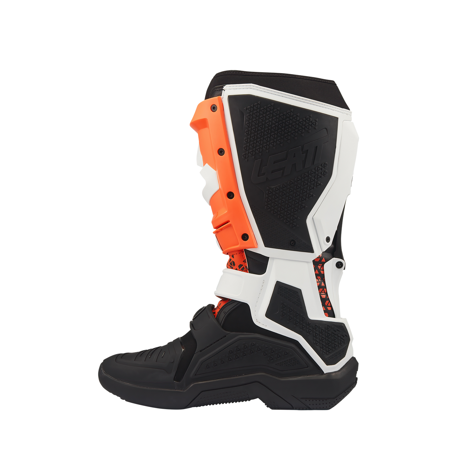 מגף 5.5 FlexLock Evo White/Orange - Leatt