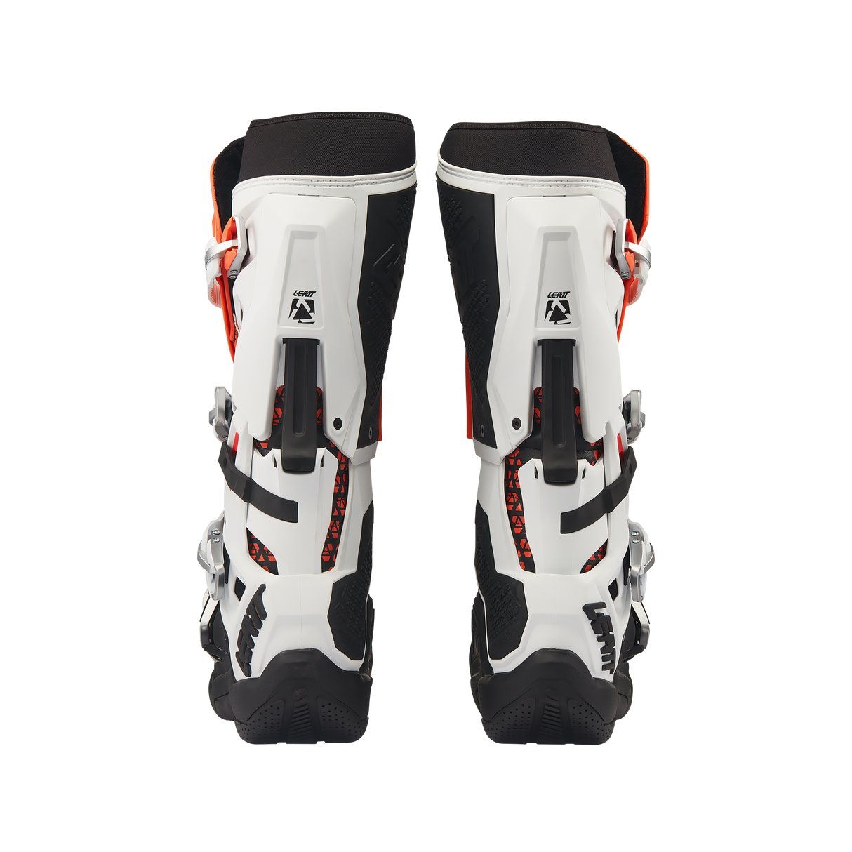מגף 5.5 FlexLock Evo White/Orange - Leatt
