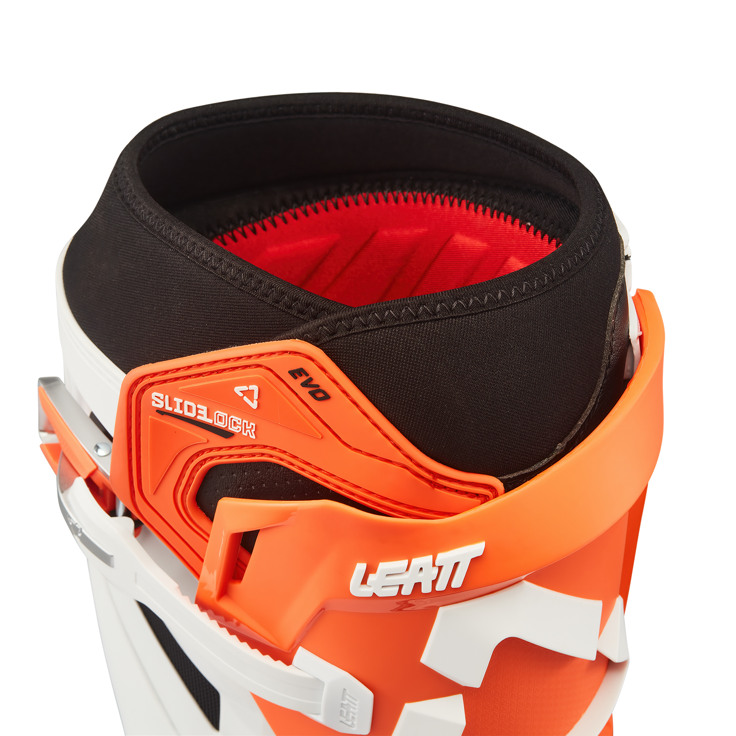 מגף 5.5 FlexLock Evo White/Orange - Leatt