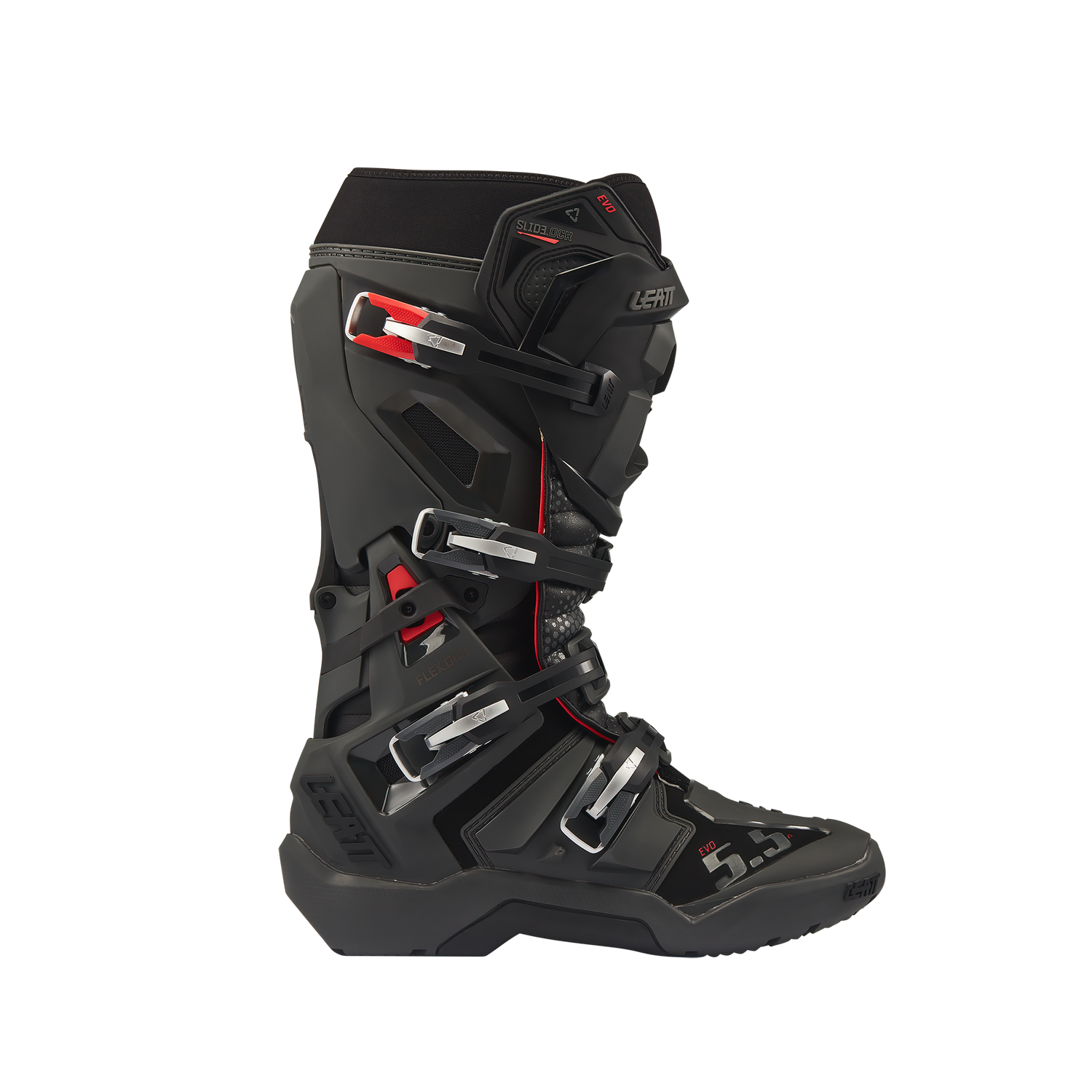 מגף 5.5 FlexLock Enduro Evo Graphene Black - Leatt