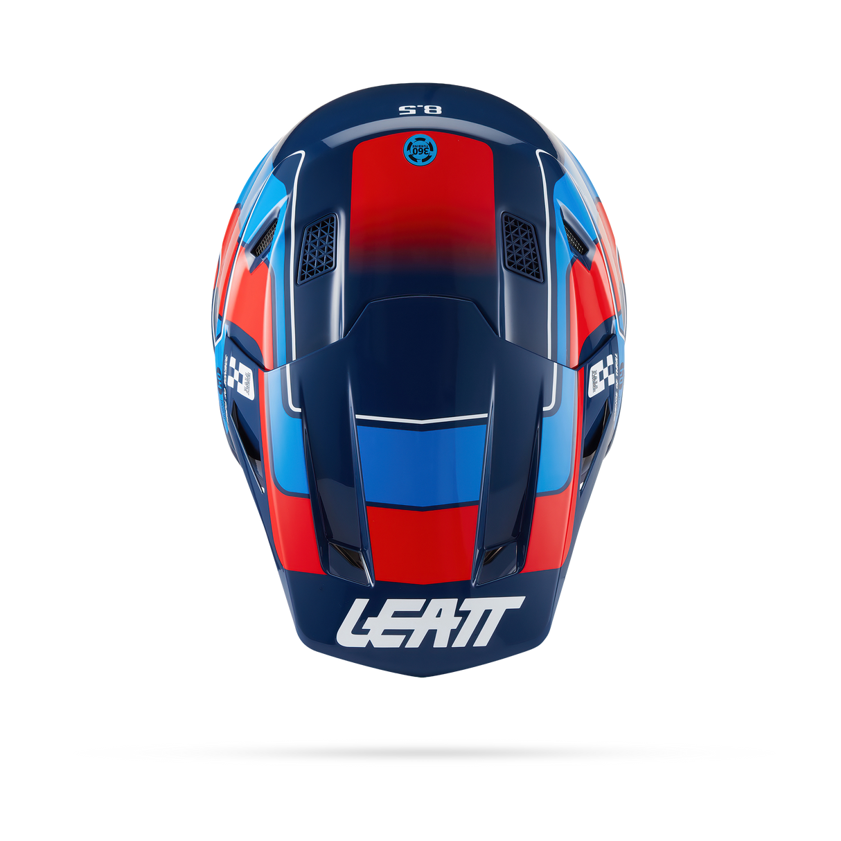 קיט קסדה ומשקף Leatt Moto 8.5 Blue/Red + Goggles 5.5 - Leatt