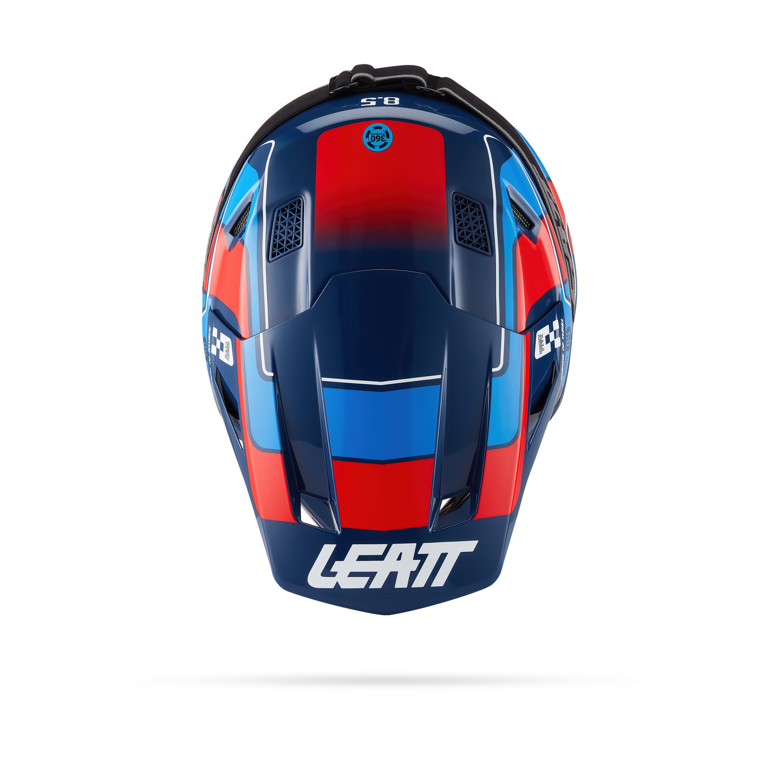 קיט קסדה ומשקף Leatt Moto 8.5 Blue/Red + Goggles 5.5 - Leatt