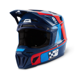 קיט קסדה ומשקף Leatt Moto 8.5 Blue/Red + Goggles 5.5 - Leatt