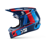 קיט קסדה ומשקף Leatt Moto 8.5 Blue/Red + Goggles 5.5 - Leatt