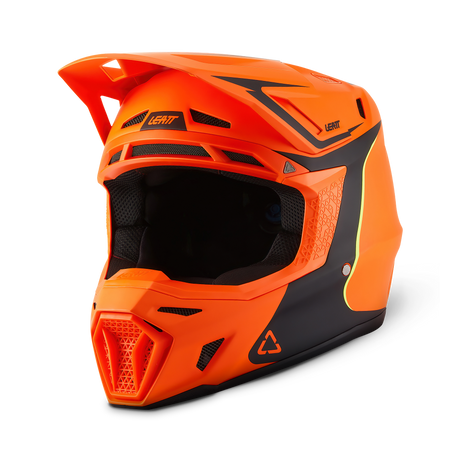 קיט קסדה ומשקף Leatt Moto 8.5 Fire Orange + Goggles 5.5 - Leatt