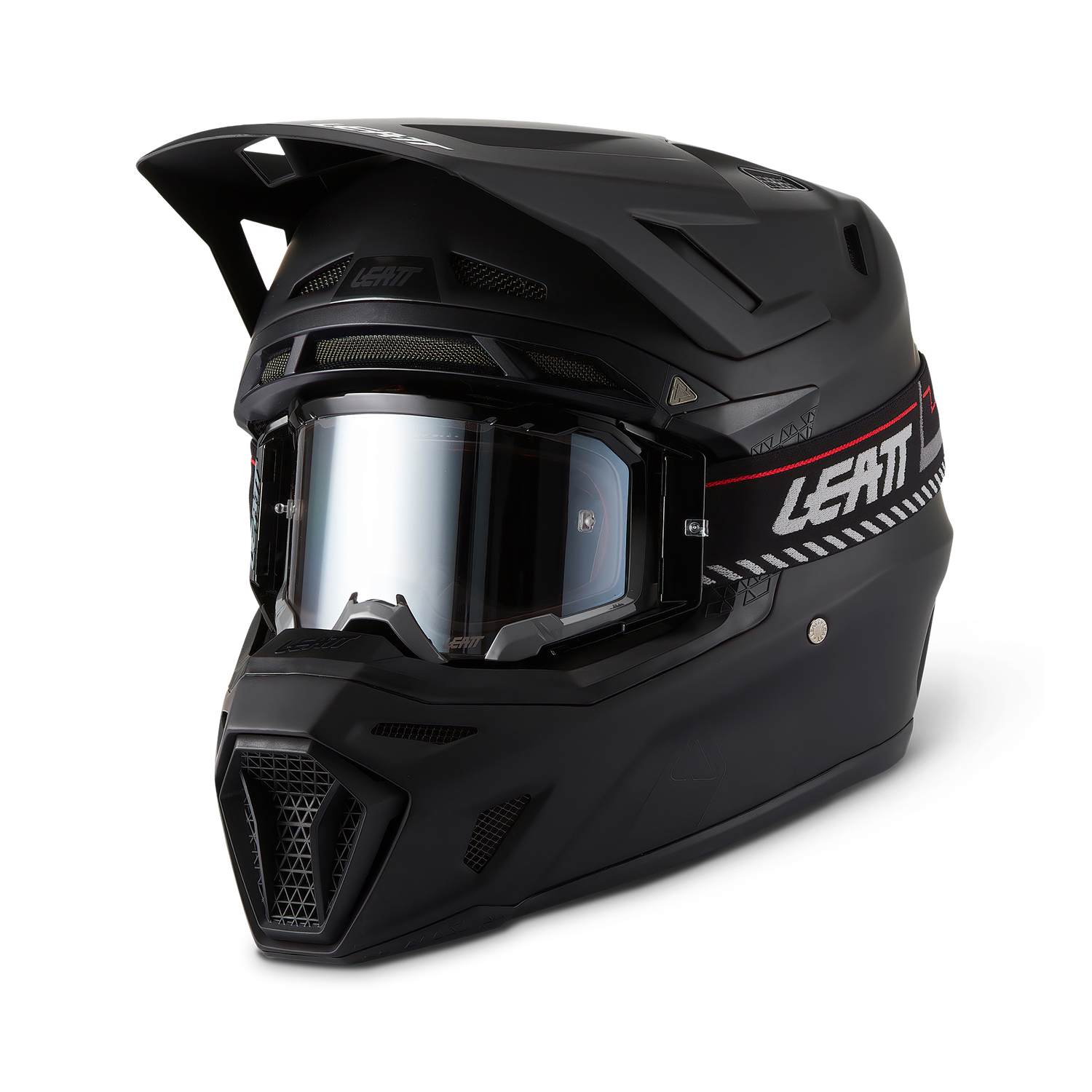 קיט קסדה ומשקף Leatt Moto 8.5 Satin Black + Goggles 5.5 - Leatt