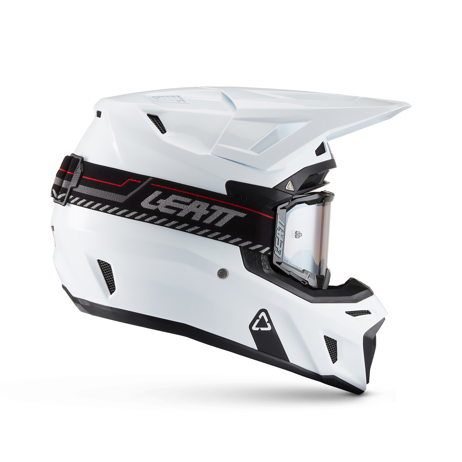 קיט קסדה ומשקף Leatt Moto 8.5 White + Goggles 5.5 - Leatt