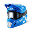 קיט קסדה ומשקף Leatt Moto 7.5 Blue + Goggles 4.5 - Leatt
