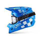 קיט קסדה ומשקף Leatt Moto 7.5 Blue + Goggles 4.5 - Leatt