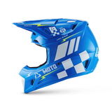 קיט קסדה ומשקף Leatt Moto 7.5 Blue + Goggles 4.5 - Leatt