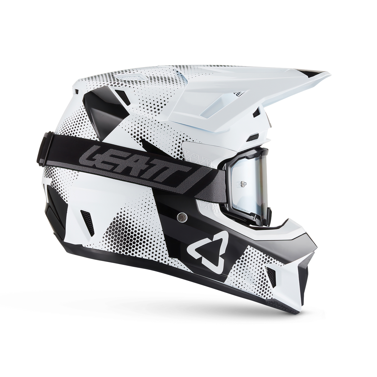 קיט קסדה ומשקף Leatt Moto 7.5 Camo Black/White + Goggles 4.5 - Leatt