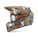 קיט קסדה ומשקף Leatt Moto 7.5 Camo Khaki Brown + Goggles 4.5 - Leatt
