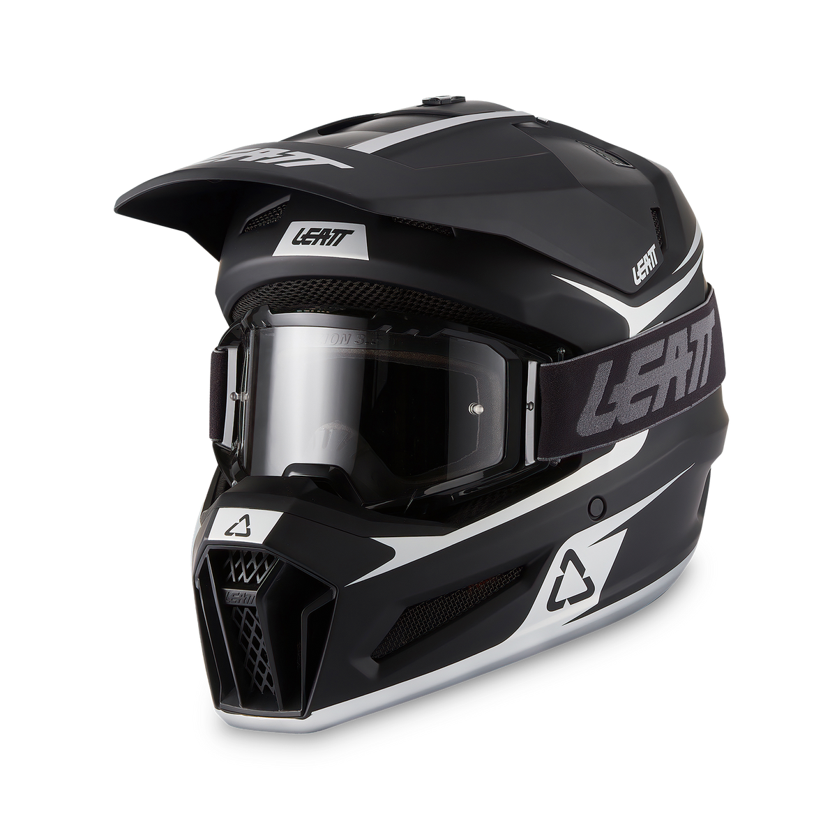 קיט קסדה ומשקף Leatt Moto 3.5 Black + Goggles 2.5 - Leatt