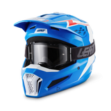 קיט קסדה ומשקף Leatt Moto 3.5 Blue + Goggles 2.5 - Leatt