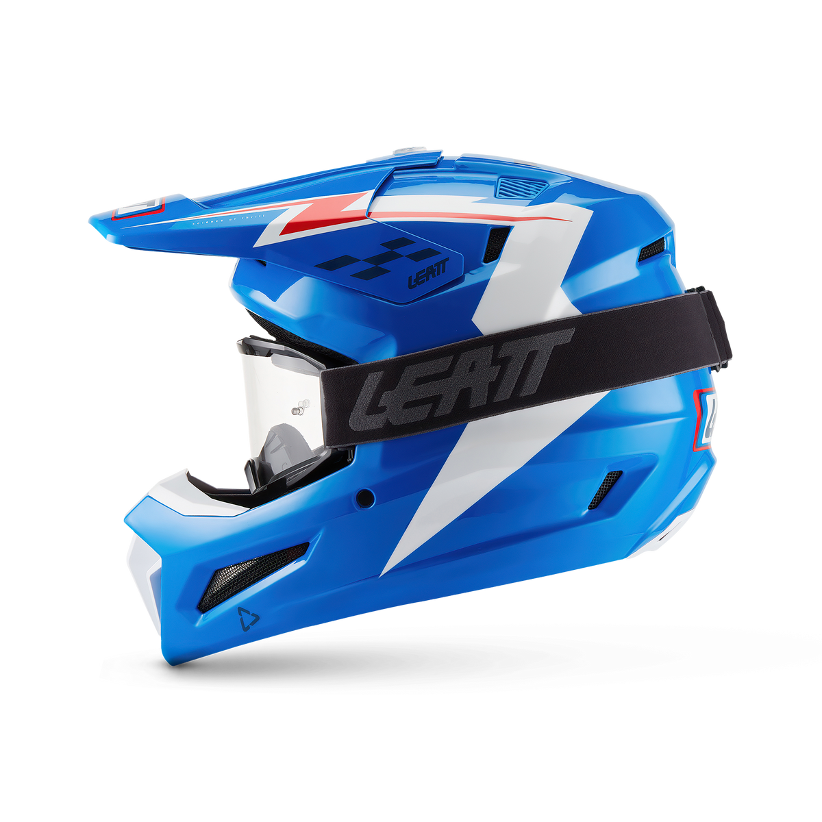 קיט קסדה ומשקף Leatt Moto 3.5 Blue + Goggles 2.5 - Leatt