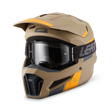 קיט קסדה ומשקף Leatt Moto 3.5 Khaki Brown + Goggles 2.5 - Leatt