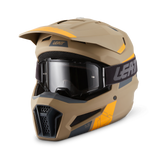 קיט קסדה ומשקף Leatt Moto 3.5 Khaki Brown + Goggles 2.5 - Leatt