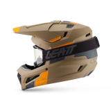 קיט קסדה ומשקף Leatt Moto 3.5 Khaki Brown + Goggles 2.5 - Leatt