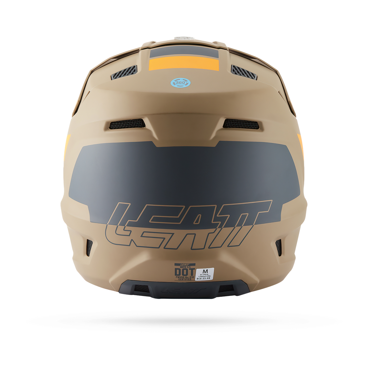 קיט קסדה ומשקף Leatt Moto 3.5 Khaki Brown + Goggles 2.5 - Leatt