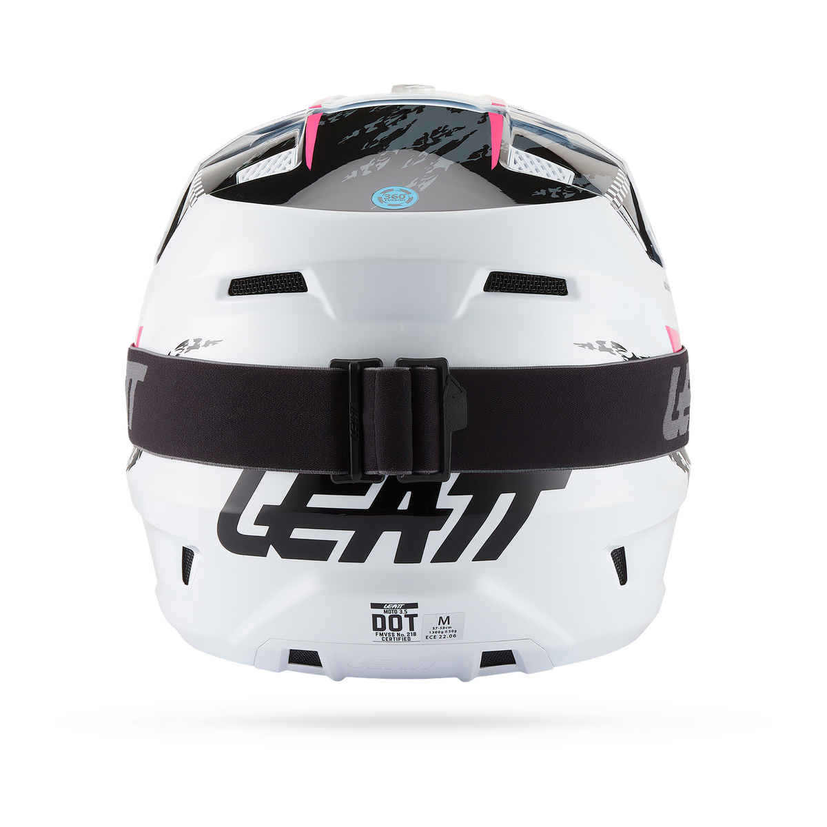 קיט קסדה ומשקף Leatt Moto 3.5 Pink + Goggles 2.5 - Leatt