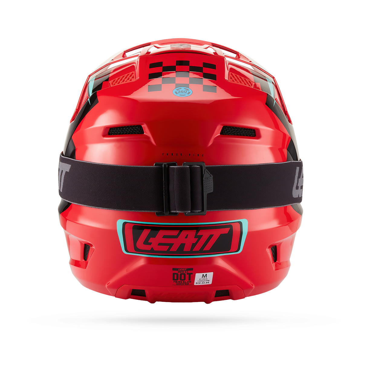 קיט קסדה ומשקף Leatt Moto 3.5 Red + Goggles 2.5 - Leatt