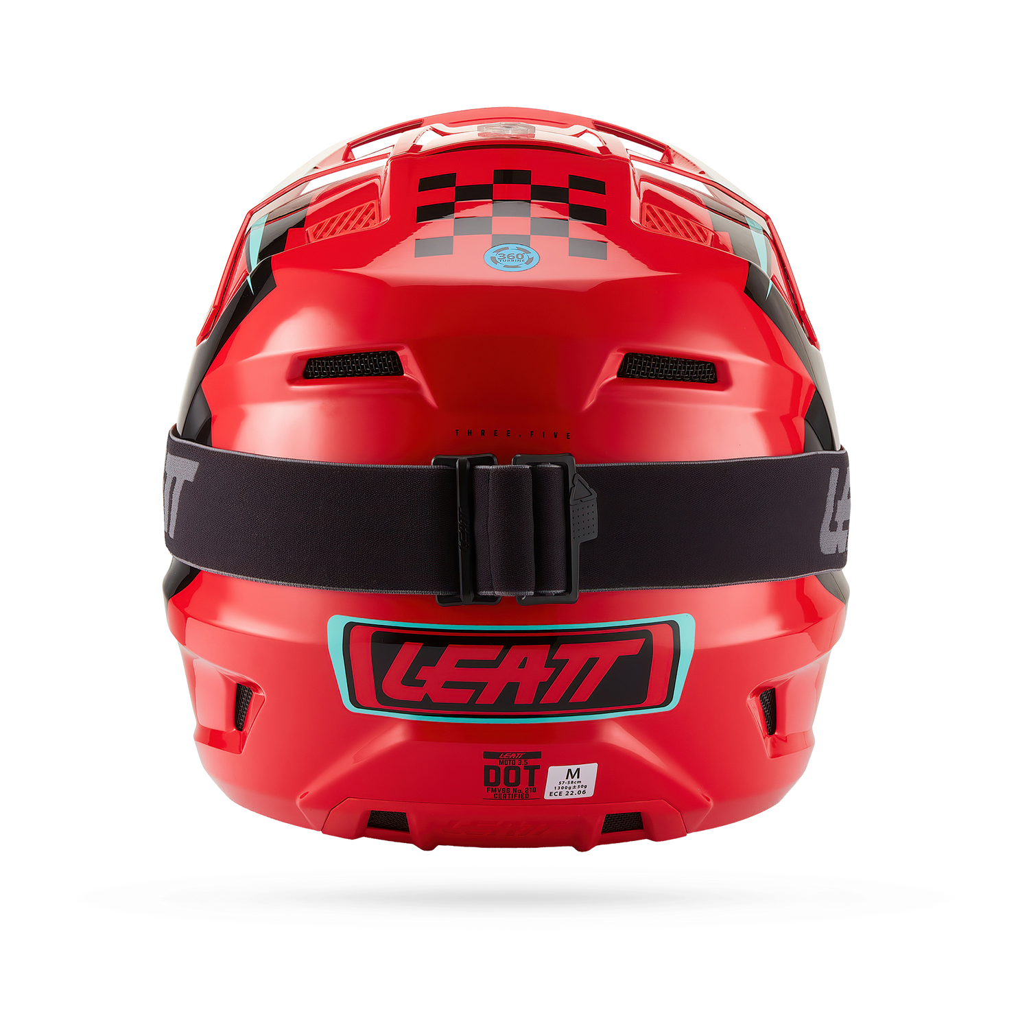 קיט קסדה ומשקף Leatt Moto 3.5 Red + Goggles 2.5 - Leatt