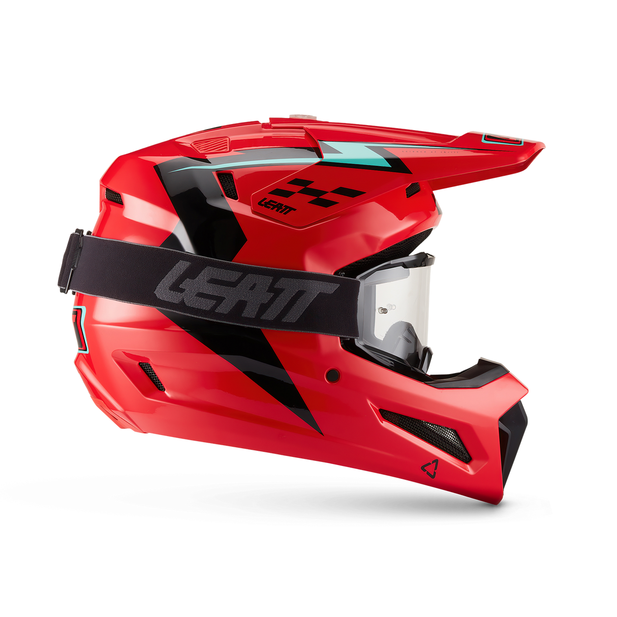 קיט קסדה ומשקף Leatt Moto 3.5 Red + Goggles 2.5 - Leatt