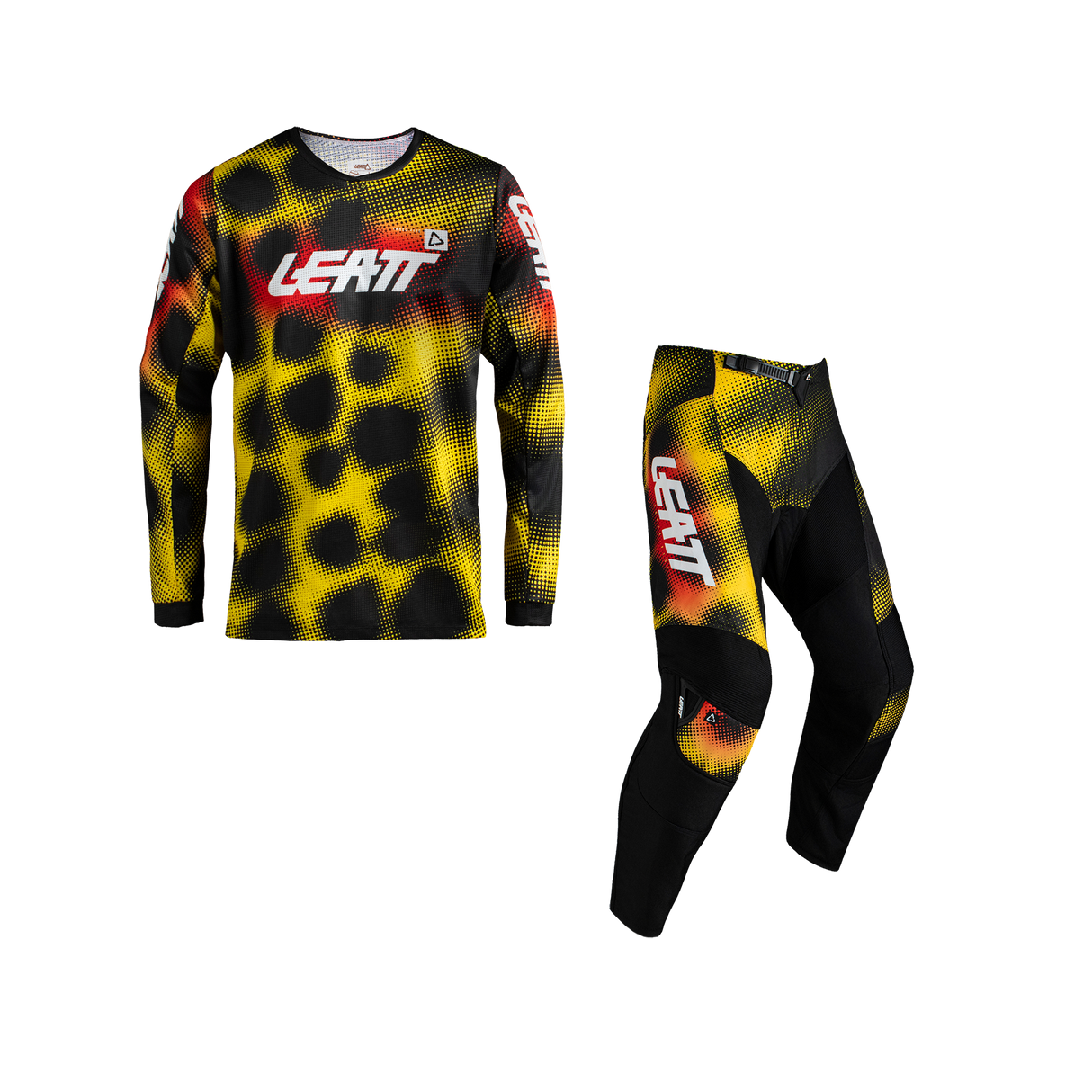 סט מכנס וחולצה 3.5 Leopard Yellow - Leatt