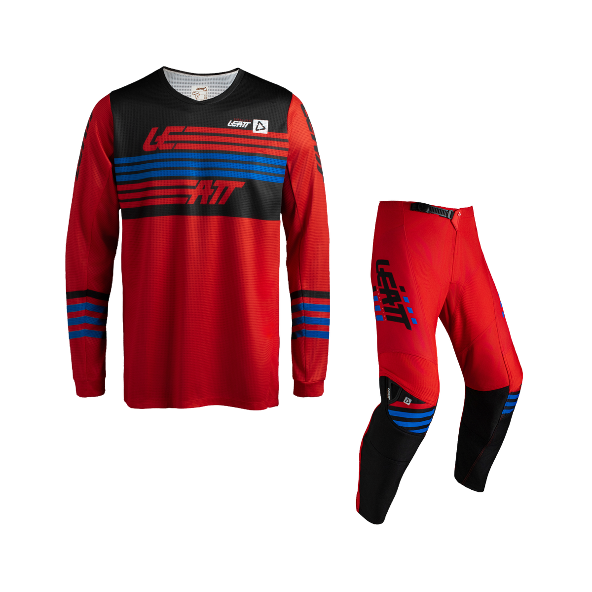 סט מכנס וחולצה 3.5 Stripes Red ילדים - Leatt