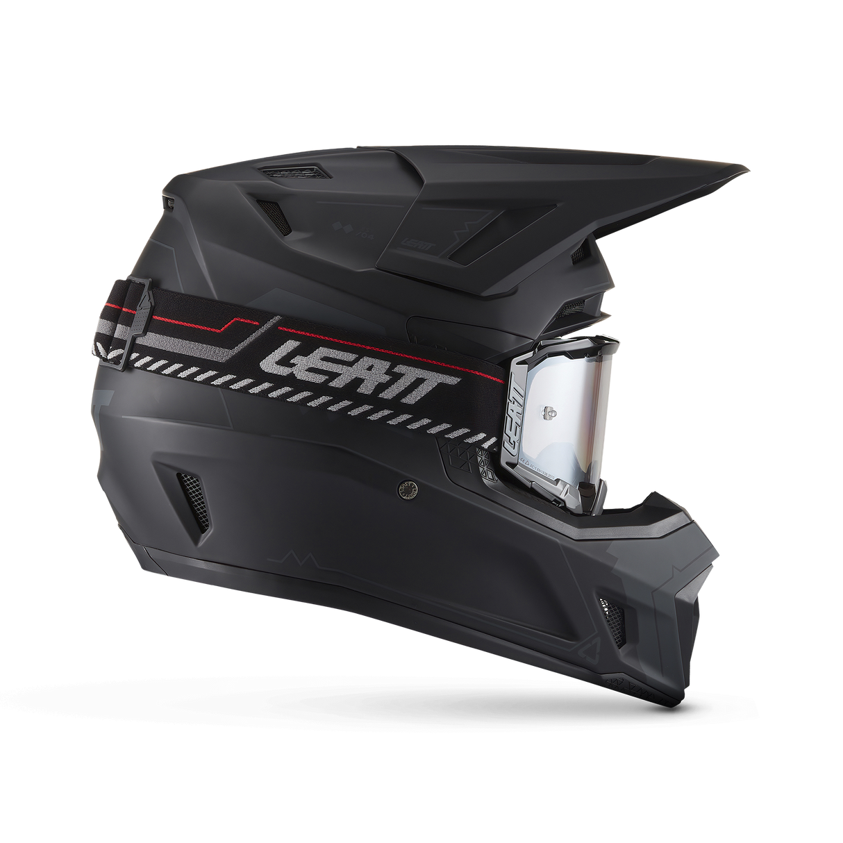 קיט קסדה ומשקף Leatt Moto 7.5 Stealth Black + Goggles 4.5 - Leatt